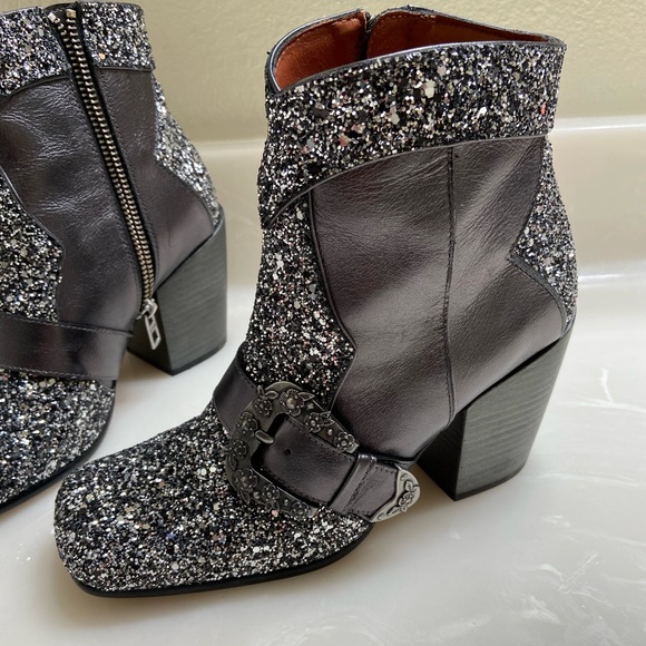 Coach ankle western boots, size 6 - Picture 3 of 10